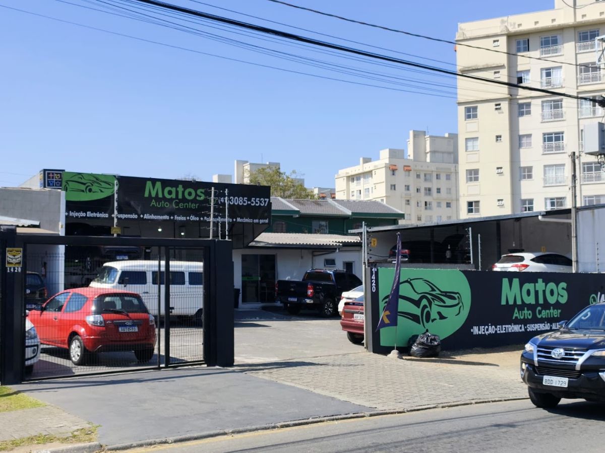 Entrada da Matos Auto Center no Campo Comprido
